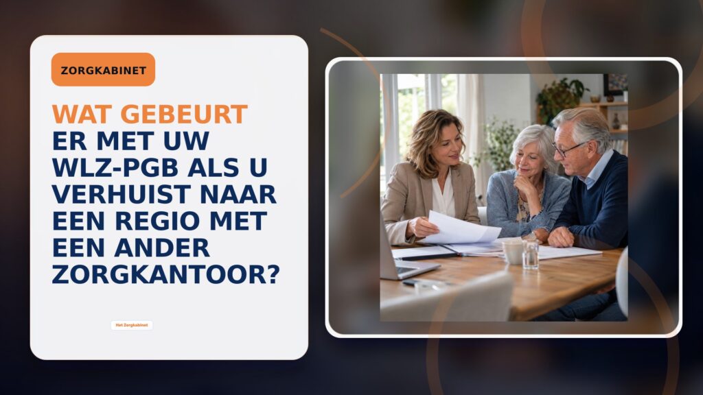 Wat gebeurt er met uw Wlz-pgb als u verhuist naar een regio met een ander zorgkantoor?