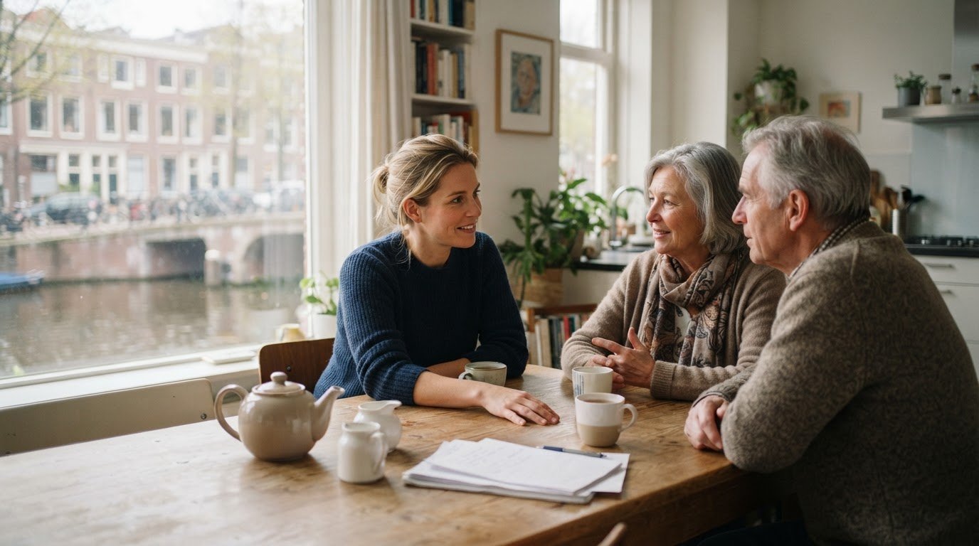 Wat doe je als je ouders hulp afwijzen? Bespreek zorg samen