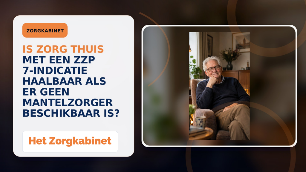 Is zorg thuis met een ZZP 7-indicatie haalbaar als er geen mantelzorger beschikbaar is?