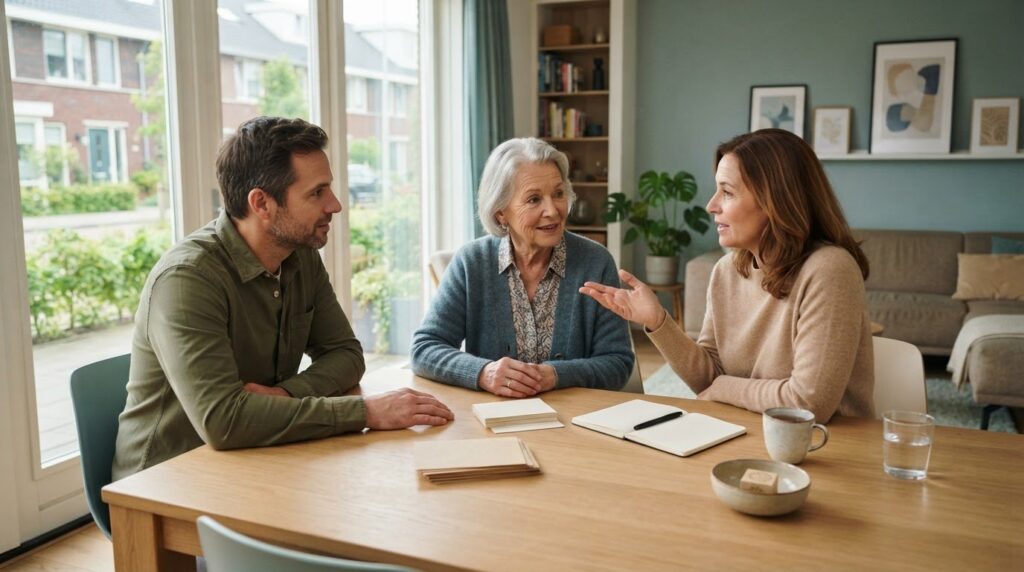 Stappenplan voor een familiebijeenkomst over de zorg voor je ouders